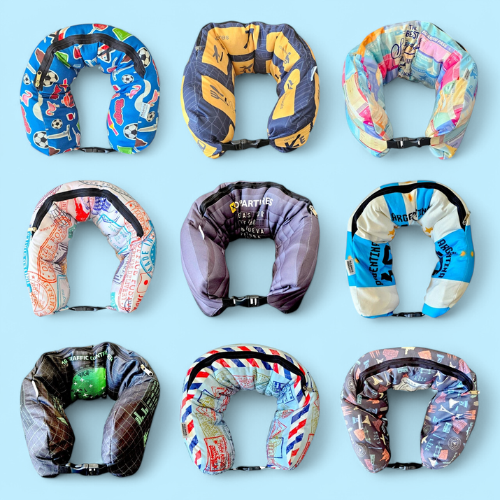 5% OFF - PACK X 5 CUELLO GUARDA ROPA  ESTAMPADOS SURTIDOS